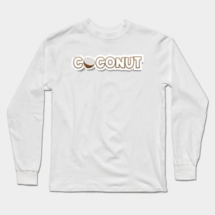 Coconut Text Long Sleeve T-Shirt